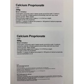 Calcium Proprionate Baking Mold Inhibitor Preservative E282 (250g)