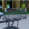 Takelablaze Rear Bike Basket Folding Rear Bicycle Basket Cargo Rack