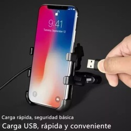 soporte celular moto,soporte para telefono,soporte celular,soporte celular motocicleta,porta celular para moto,porta celular moto Aluminio Porta Celular Soporte Moto Telefono, Puede Recargar
