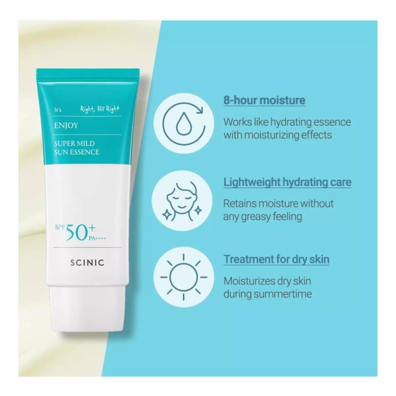 Scinic Bloqueador Solar Facial Coreano Spf 50+