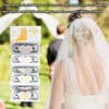 2 Pcs Wedding Money Gift Wallet, Wedding Cards for Bride
