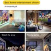 M24 Mini Portable Projector Multifunction 360 Degree Surround Sound Home