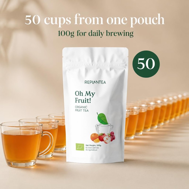 Oh My Fruit Organic Loose Leaf 100g (50 Cups) |