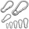 Soul-Cats Carabiner Hook Screw Connector Carabiner Stainless Steel V4A Rustproof