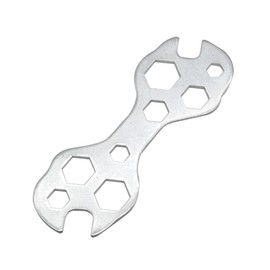 BEIDUOYANG Bicycle Repair Multi-Tool Wrench - Carbon Structural Steel, 6-Piece Set