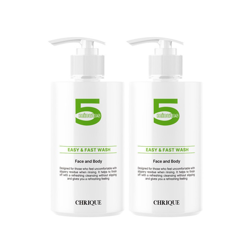 Non-greasy Easy & Fast Wash 500g / Face wash +