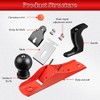 Dreyoo No.4 Adjustable Hand Planer with 2 Inch Replacement Blade,