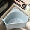 Kitchen Sink Dishcloth & Sponge Storage Holder Drainage Beige BL09056 100ea