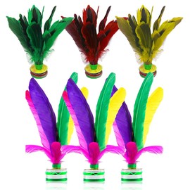 Anyingkai Kick Shuttlecock, Foot Shuttlecock, Kick Shuttlecock, Shuttlecock, Shuttlecock, Shuttlecock, Colourful Shuttlecocks, Jianzi Shuttlecock, Chinese Jianzi (Colour-6)