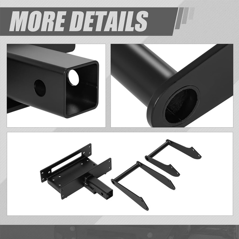 RUGCEL WINCH Cradle Winch Mounting Plate, Winch Mount Recovery Winches