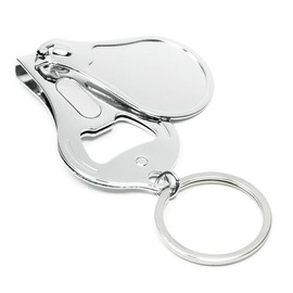 Elechobby Zinc Nail Clipper Bottle Opener Keychain