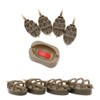 Flat Inline Method Feeder, Fishing Inline Feeders with Quick Release