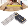 L Measurements Ruler Stainless Steel High Accuracy Carpenter Square Framing