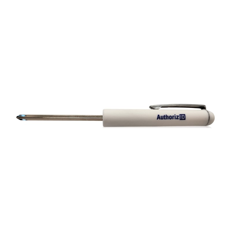 1 Small Reversible Pocket Screwdriver Tweaker with Flathead/Straight and Phillips