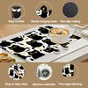 Stove Top Covers for Electric Stove,Cute Black Cat Fish Heat