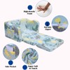 Folding Toddler Chair, Soft Plush Fold Out Kids Couch Sofa