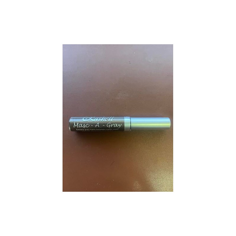 (3 Pack) RASHELL Masc-A-Gray Hair Color Mascara - Warm Brown