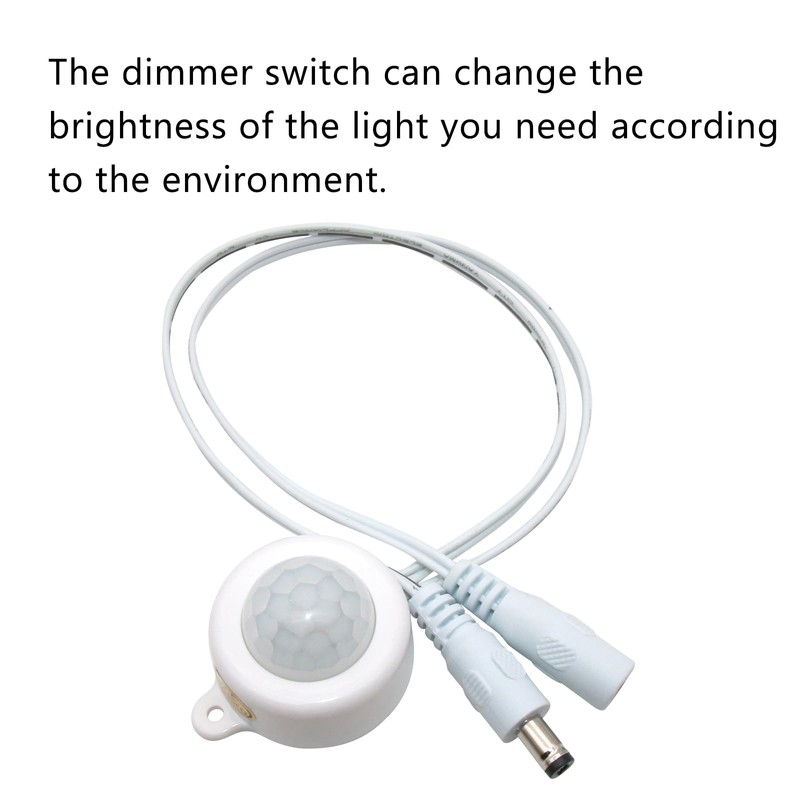 Mini LED PIR Motion Sensor Switch, DC 5-24V 2A Infrared