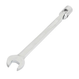 uxcell a13030500ux0024 Metal Flex-Head Open End Wrench Combination Spanner 13mm