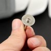 Dophee 10pcs Mini Diamond Coated Cutting Off Discs Wheel with