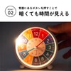 DIZLAS Alarm Clock Children Educational Clock Table Clock Loud Colorful