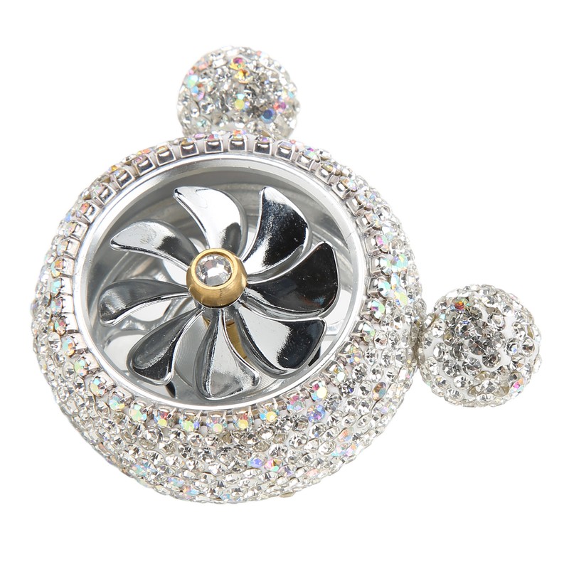 Car Air Vent Fragrance Decoration Sparkly Rhinestones Cute Shape Interior