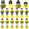 Motionchic 36 Pcs Cruise Ships Rubber Ducks Bulk with Sunglasses