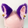 Lecherri Helmet Cat Ears Accessories 2PCs Reusable Design for Adults