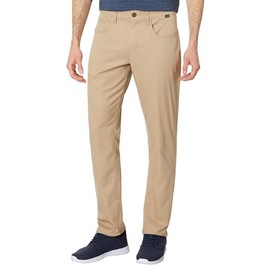 TravisMathew Men's Open to Close Pant,Khaki, 36