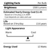 COLWATT 13W LED Light Bulb 1500LM 5000K Daylight (4-Pack), 100W