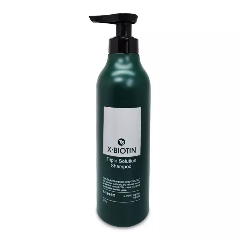XBOTIN TS 엑스비오틴 샴푸 트리플솔루션 베르가못향 500g 탈모케어 1개 S1
