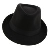 Sombrero. Sombrero Fedora De Fieltro De Lana.