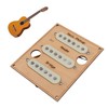 Single Coil Pickup Set Neck Middle Bridge Alnico 5 SSS