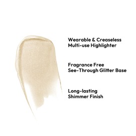 Javin De Seoul Wink Eye Shimmer I Light - Versatile Illuminator, Highlighter, Buildable Eye Shadow, Adds Radiant Glow for Eyes and Face, 6g (07 Second Champagne)