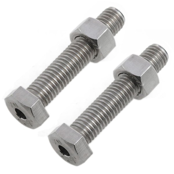 yukata 304 Stainless Steel M12*60 Cylindrical Hollow Outer Hexagonal Screws