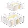 Napkin Holder, 2 PCS Clear Acrylic Guest Towel Holder for