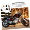 GRIRIW Motorcycle Anti-Theft Device Alarm System Security Kit Remote Start/Off