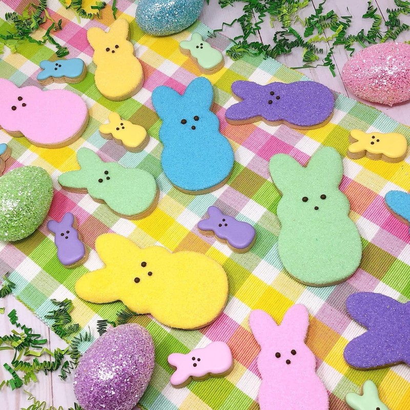 Easter Cookie Cutter Set - 6 Piece Easter Bunny and