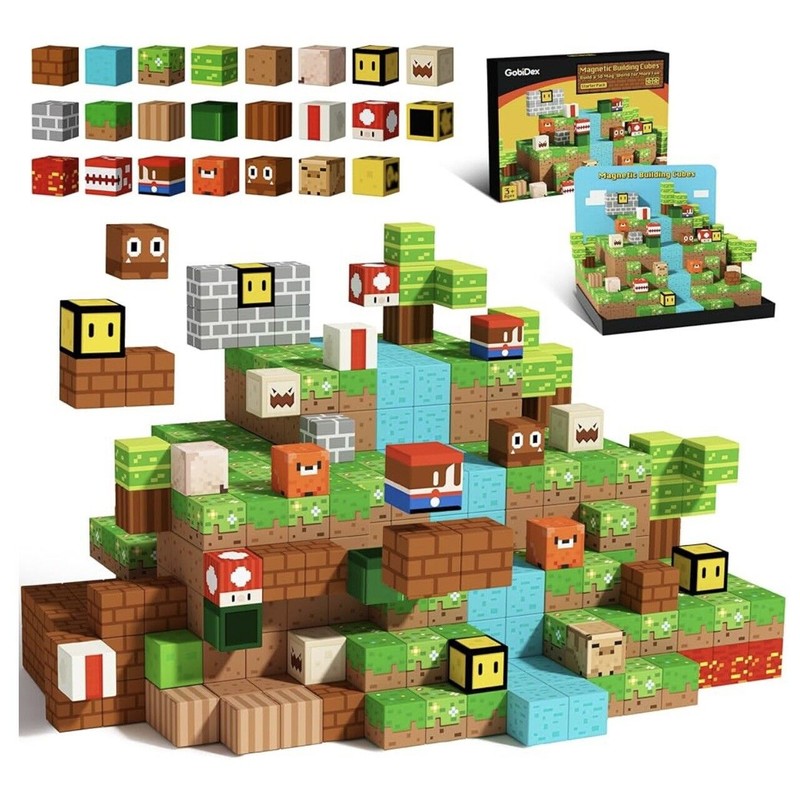 GobiDex Good dex magnetic building cubes “build a 3d mag