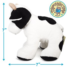 TigerHart Coraline The Cow - 7 Inch Stuffed Animal Plush Holstein