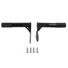 HIYOYO Motorcycle Rear Passenger Peg Crash Bar Frame Slider Fits