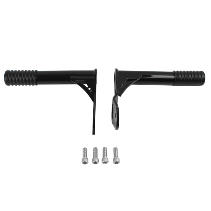 HIYOYO Motorcycle Rear Passenger Peg Crash Bar Frame Slider Fits