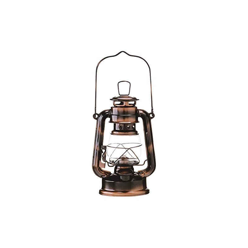 Kameyama SJ574-0010CP Copper Mini Oil Lantern with Logo