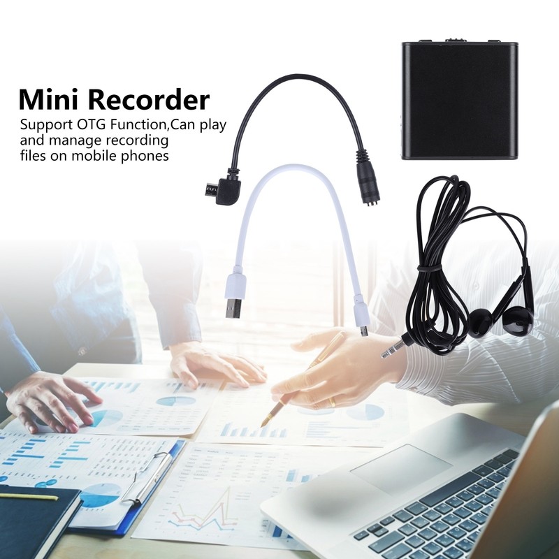 Voice Recorder One Key Recording Voice Activated Recorder for Lectures