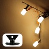 GroveEss 4PCS Bulb Changers,PVC Durable Bulb Remover Suction Cups,Strong Suction