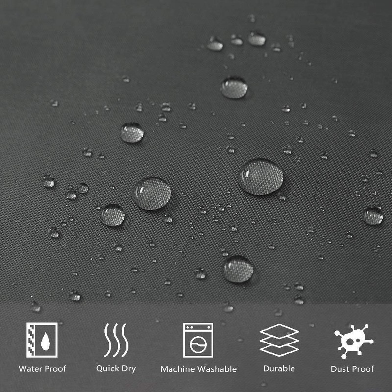 Furlinic Shower Curtain, Bathroom Curtain For The Bathtub, Textile Bath