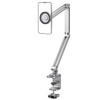 Magnetic Gooseneck Phone Holder for Bed & Desk, Adjustable Arm