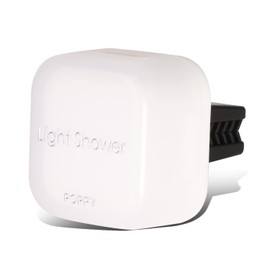 Auto Dynasty Diax A/C Vent Clip Poppy Natural Fragrance Ball Car Clean Air Freshener Deodorizer, White Musk Scent, 1.5g