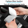 Car Carbon Fiber Rear Bumper Protector Compatible with Mazda CX5
