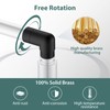 JASYA 90 Degree Elbow Shower Head Adapter Black All Metal